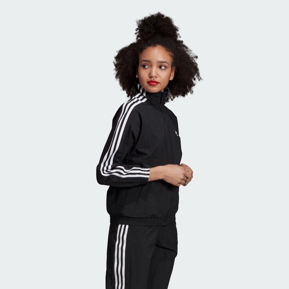 New Women's Adidas Lock Up TT Track Jacket ED7538 - Picture 3 of 6